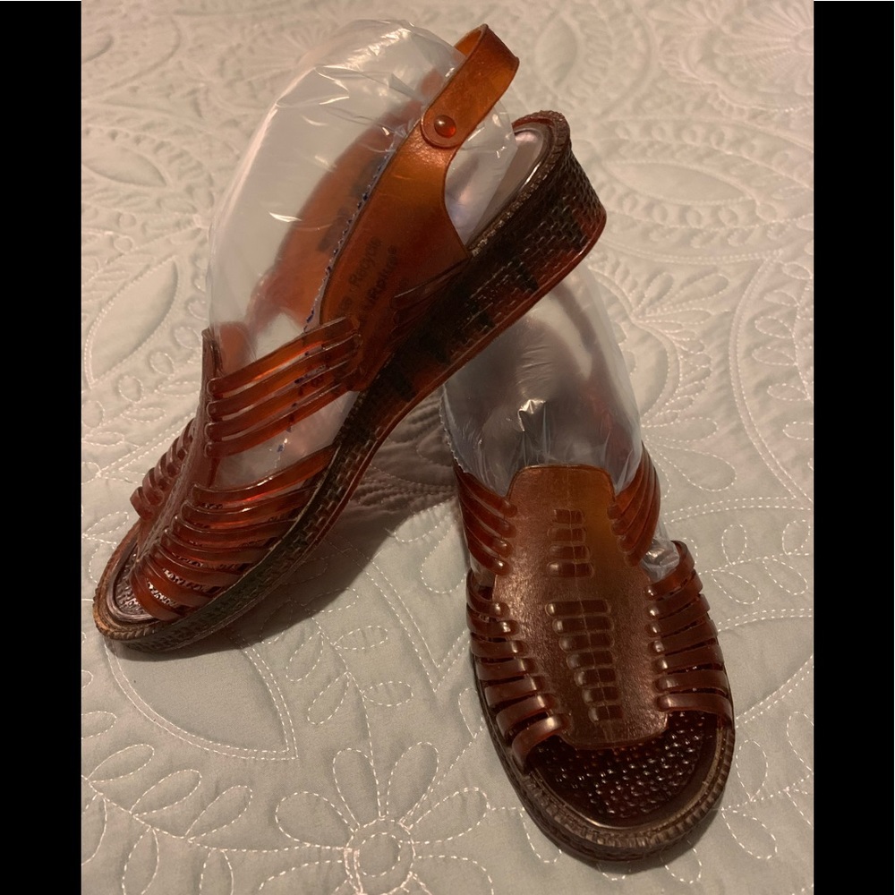 Like New Amber color Water Shoes. Size 7